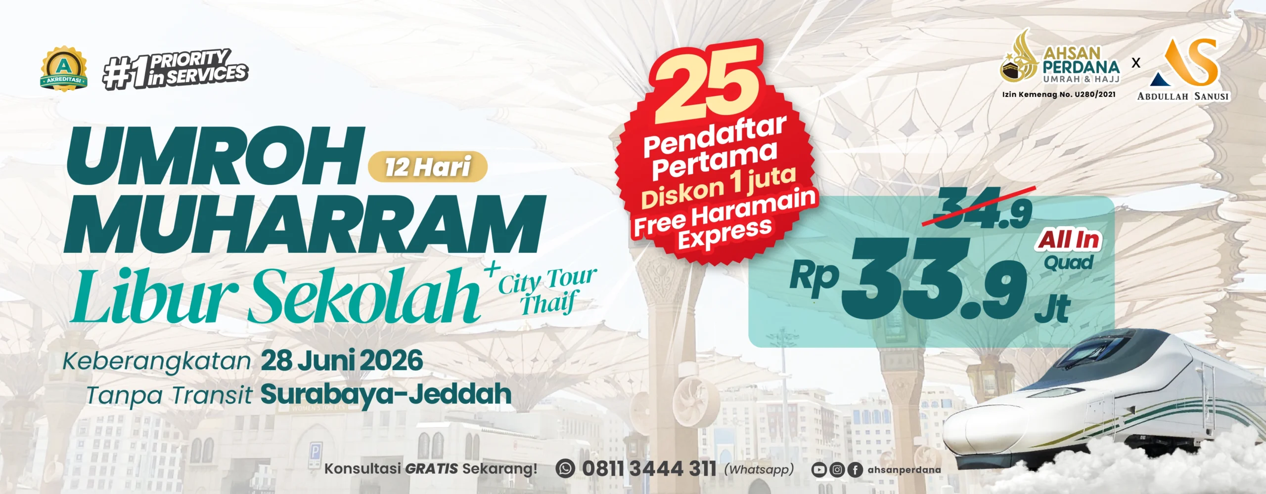 Promo Umroh Muharram 1448H