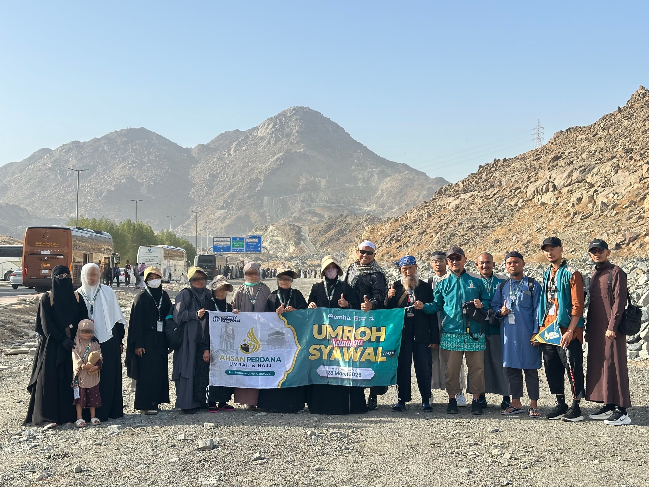 Jamaah Ahsan Perdana Umroh City Tour Makkah-Madinah
