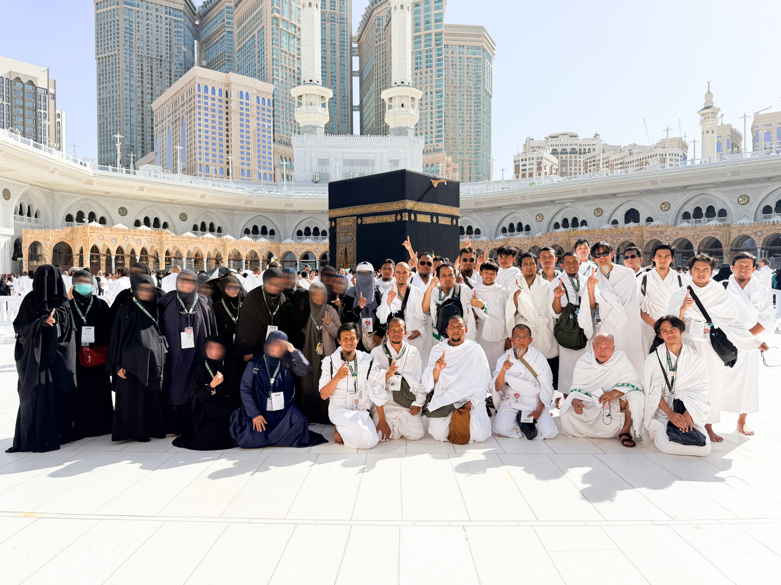 Jamaah Ahsan Perdana Umroh di Makkah